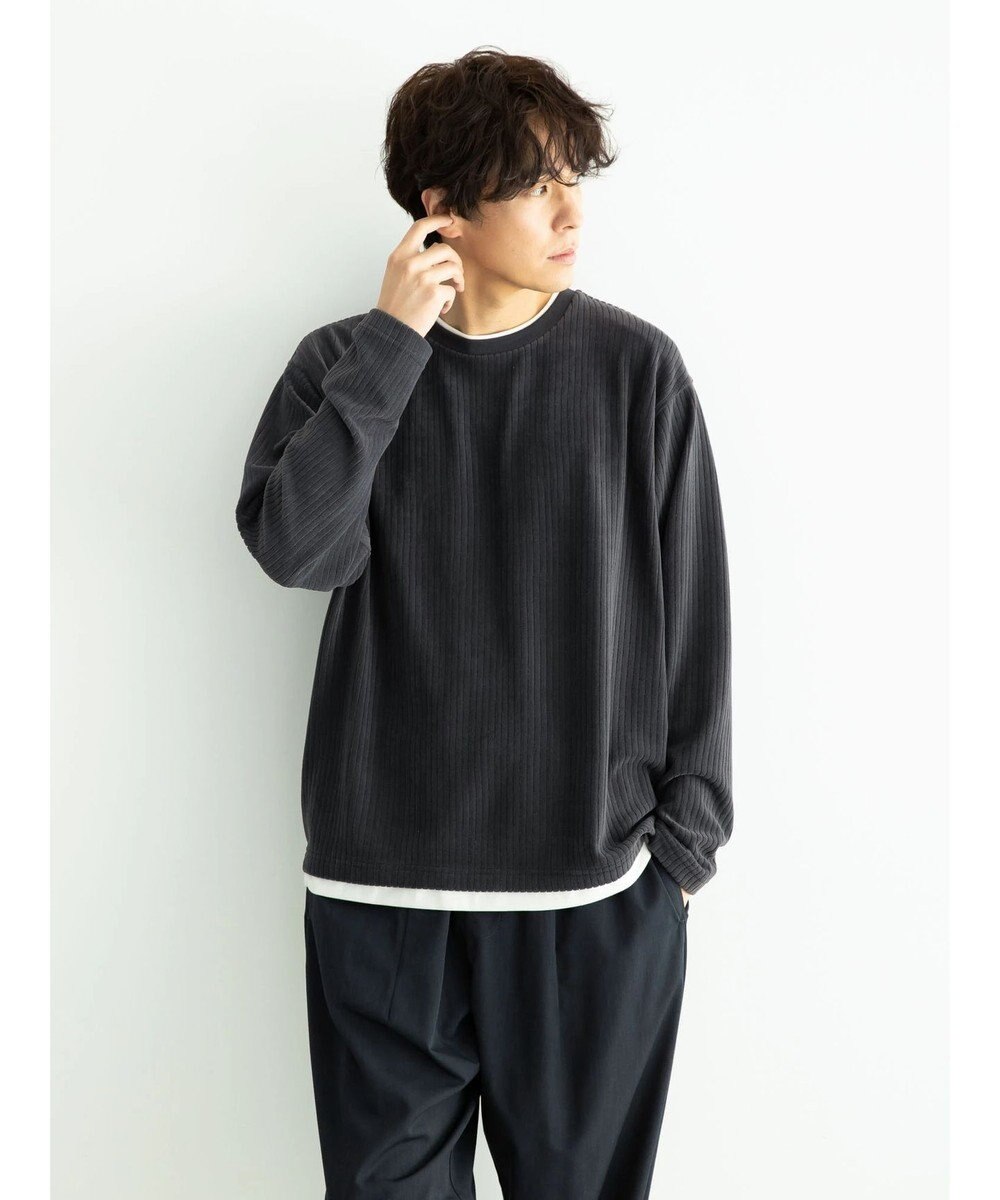 CRAFT STANDARD BOUTIQUE カットコールフェイクレーヤードプルオーバー 