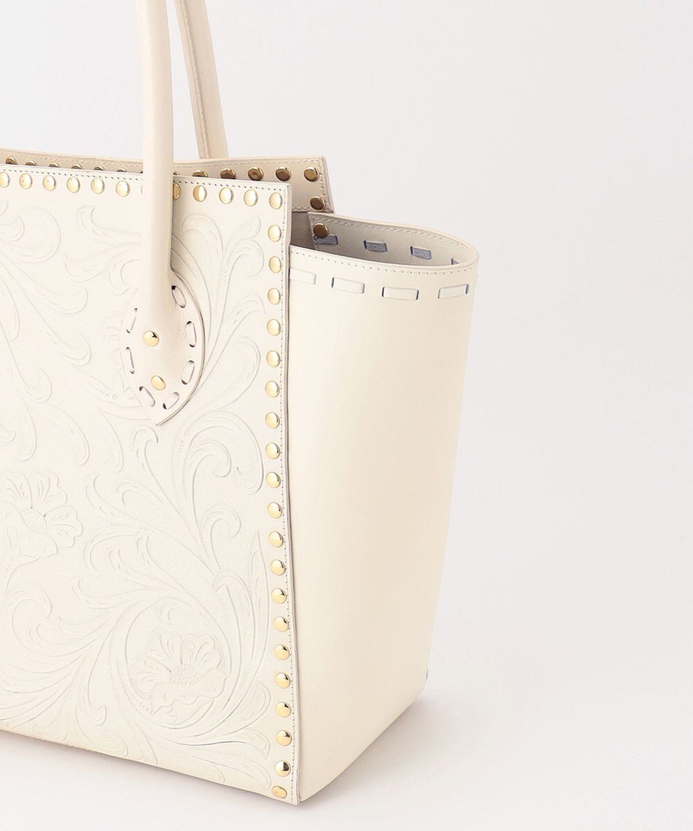 GRACE CONTINENTAL Studs tote bag 