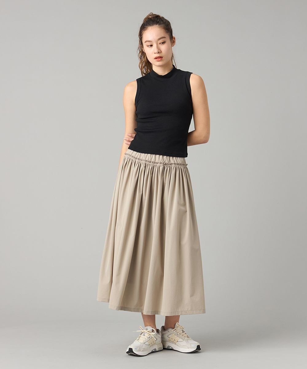 Chacott ソフトリブノースリーブTシャツ 