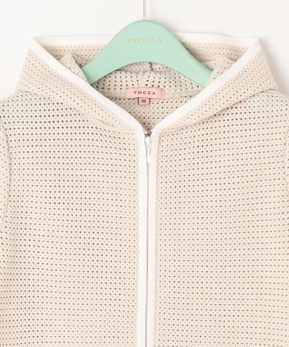 TOCCA 【洗える！】SCOOP フーディボレロ 