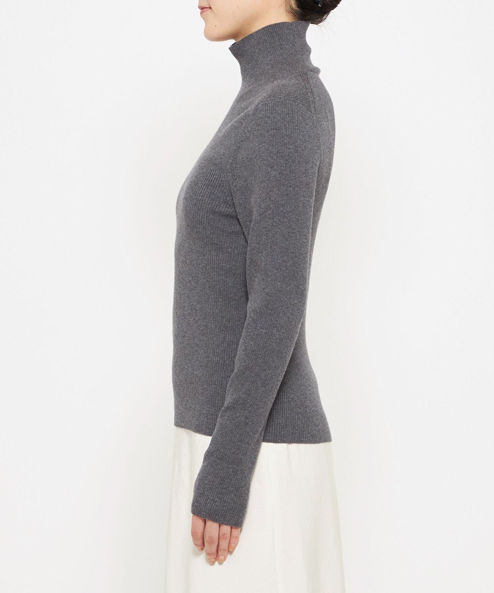 uncrave リブ ハイネックニット（uncrave STANDARD） 