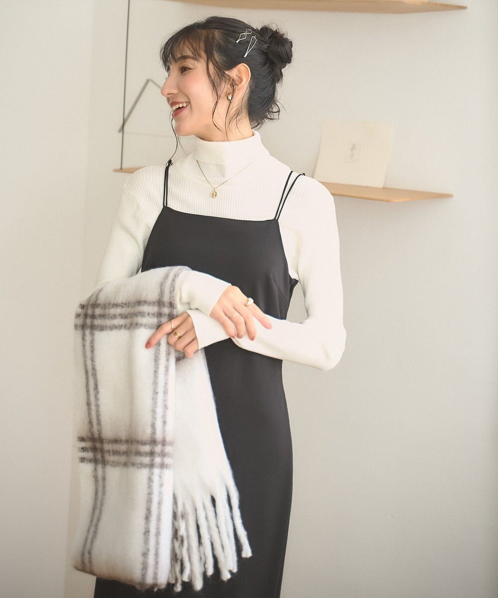 WEGO 【手洗い可】タートルネックニット 