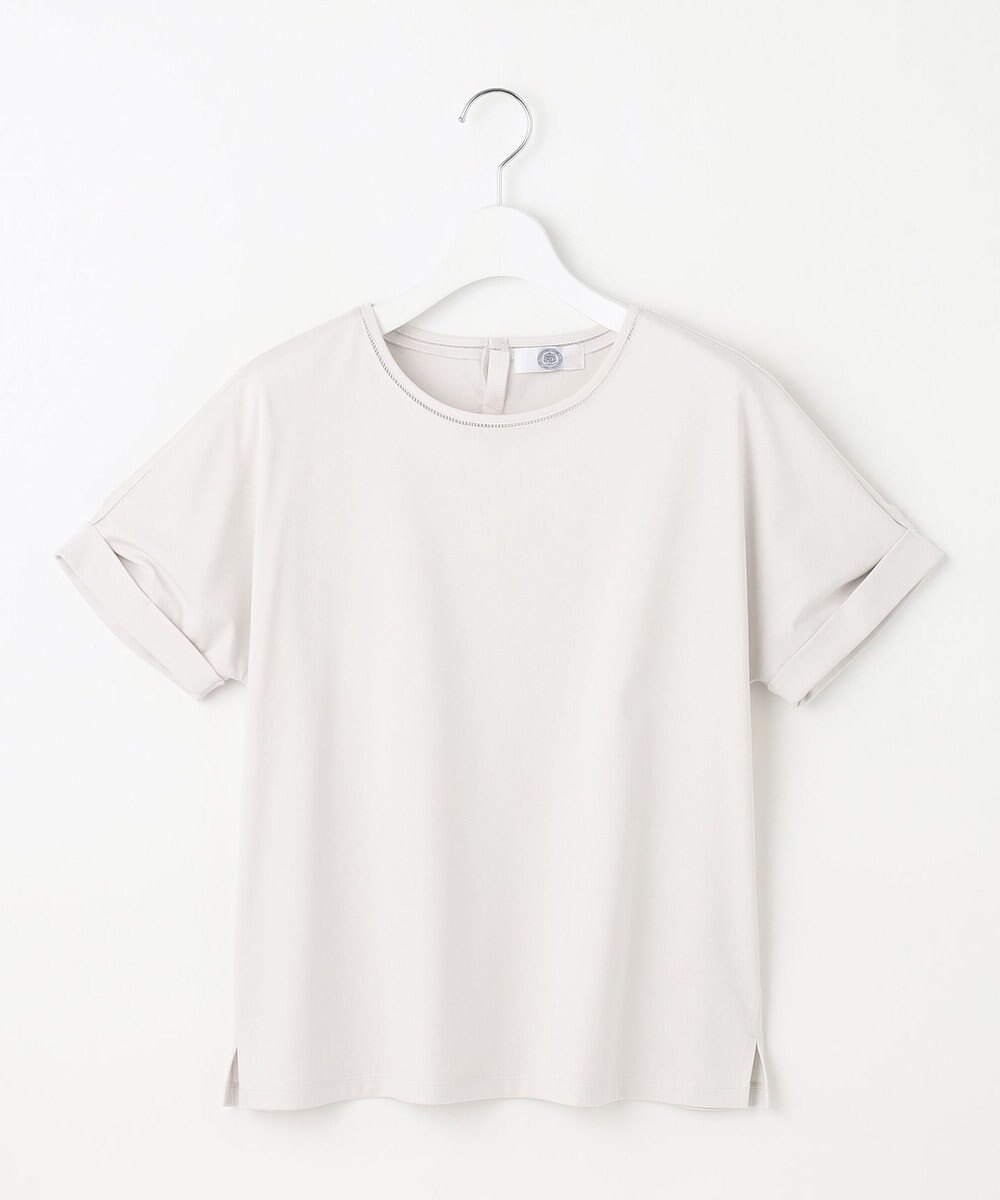 J.PRESS LADIES S 【WEB限定カラーあり・洗える】コットンスムース ハシゴレース カットソー 