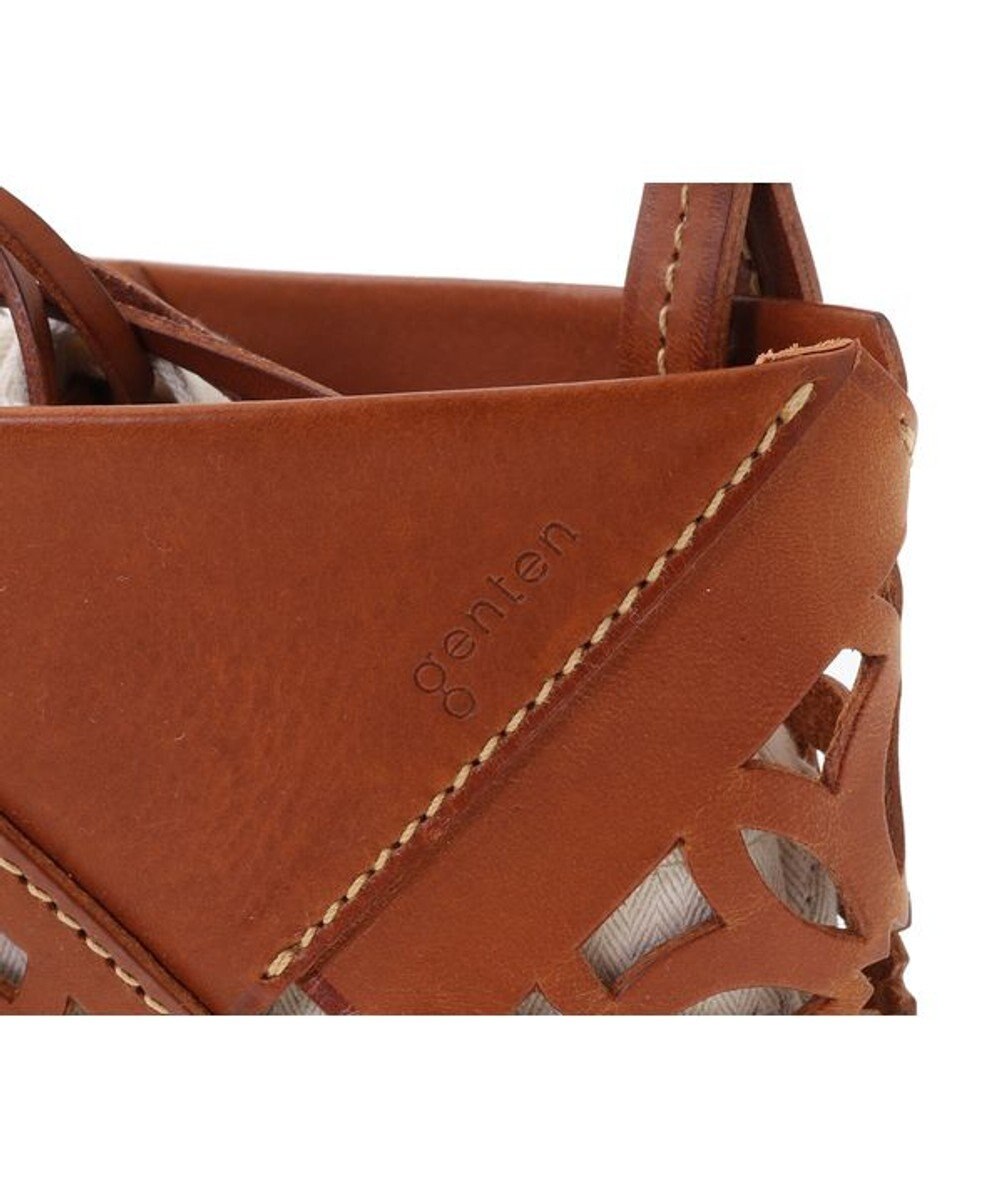 genten サスカットバスケット ショルダーバッグ 