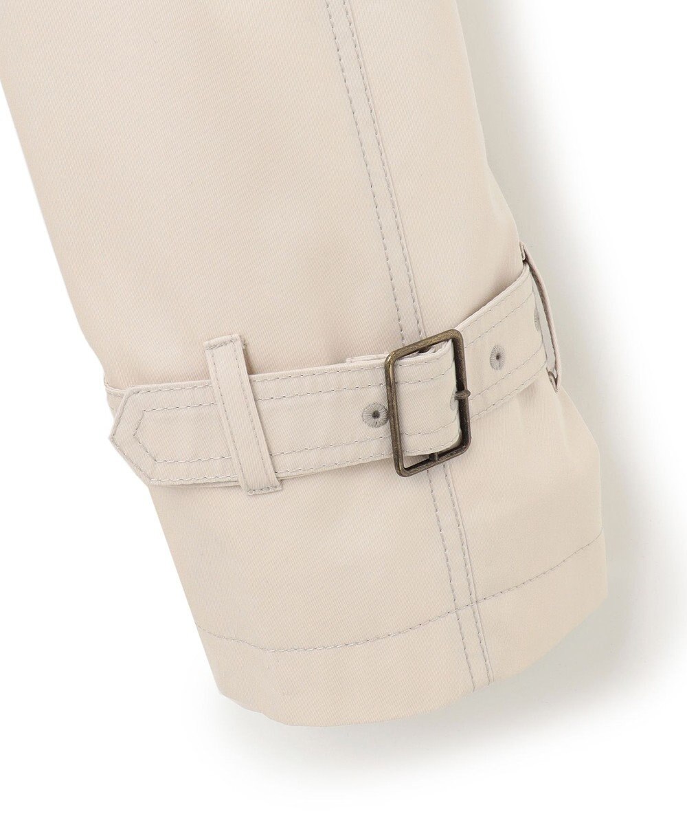 23区 コットンポリエステルギャバジン ショート トレンチ コート 