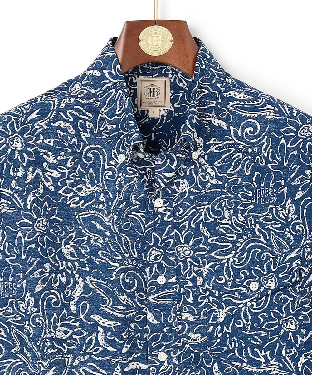 J.PRESS MEN 【J.PRESS YACHT CLUB】アーバンリゾート アロハ シャツ / B.D. 