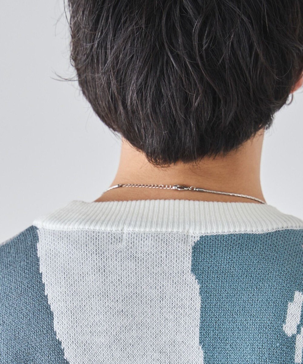 WEGO オーバーフィットパターンカーディガン 