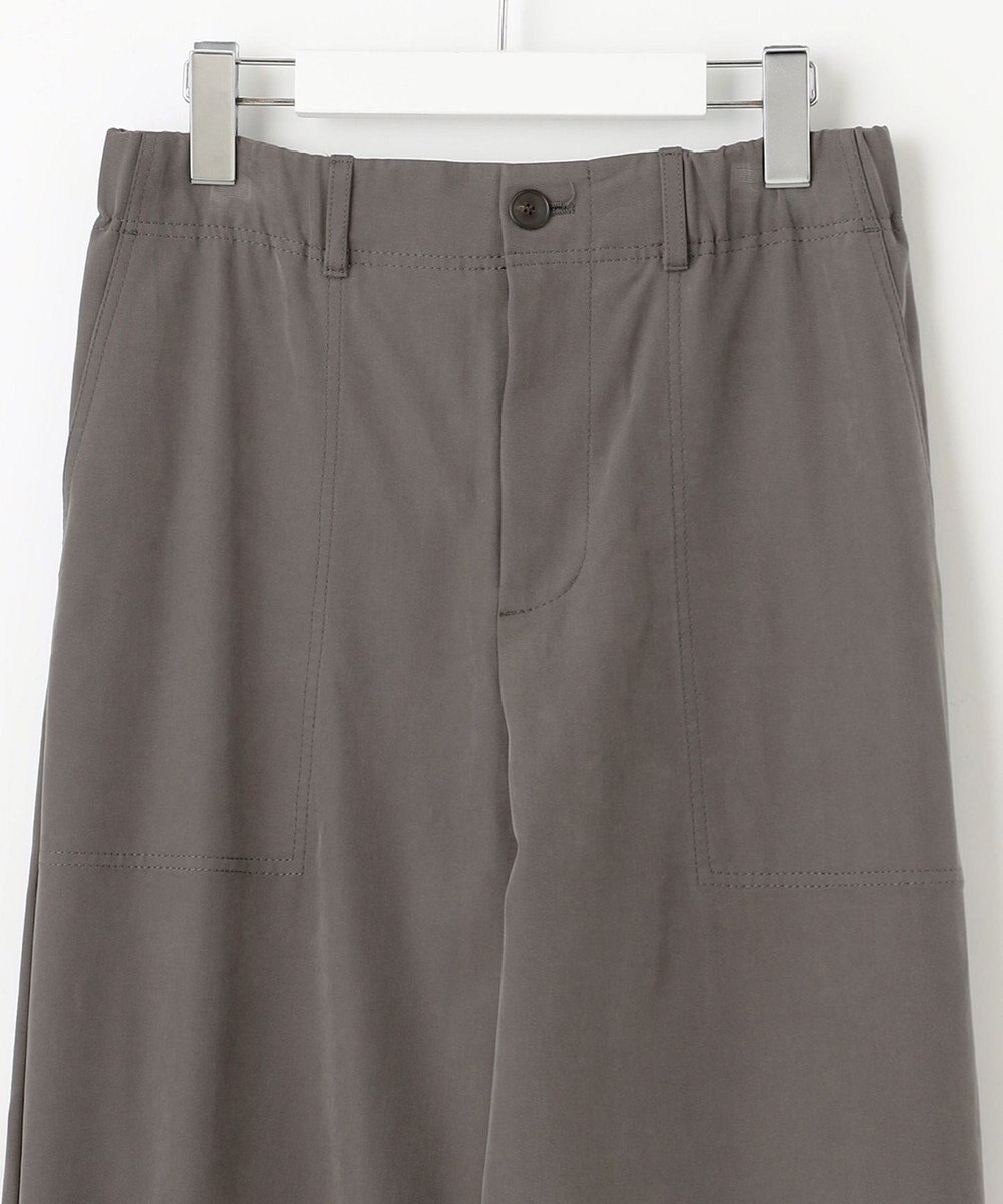 自由区 L 【洗える】ソフトレーヨンツイルベイカー パンツ 