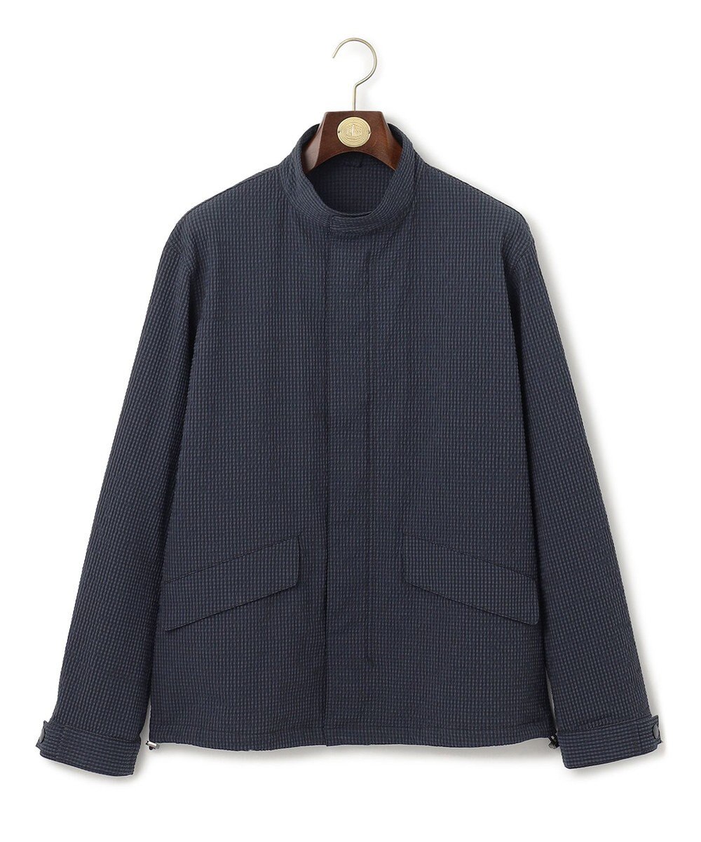 J.PRESS MEN ハイパワーストレッチサッカー ハーバーブルゾン 