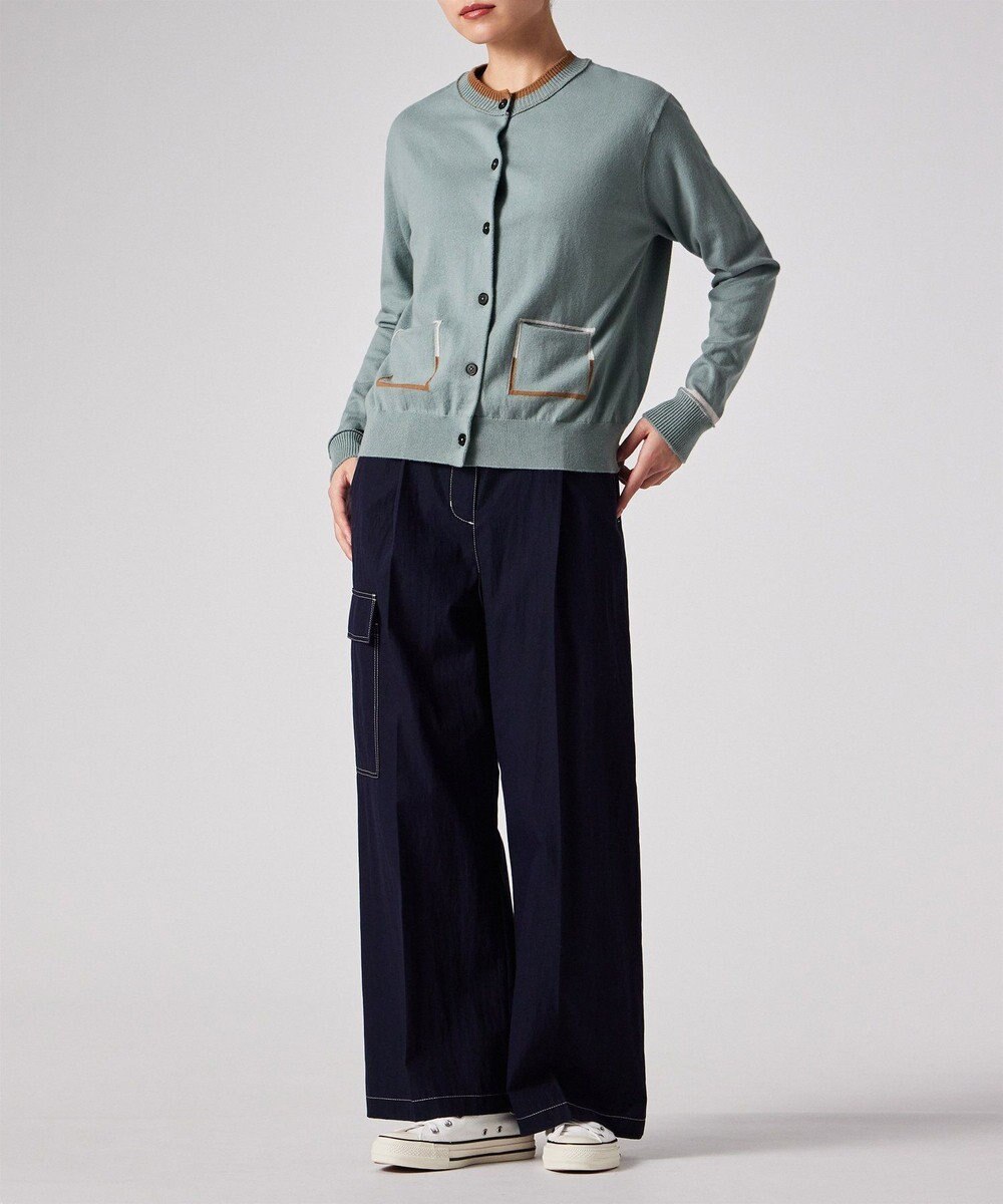 Paul Smith アクセントカラー カーディガン 