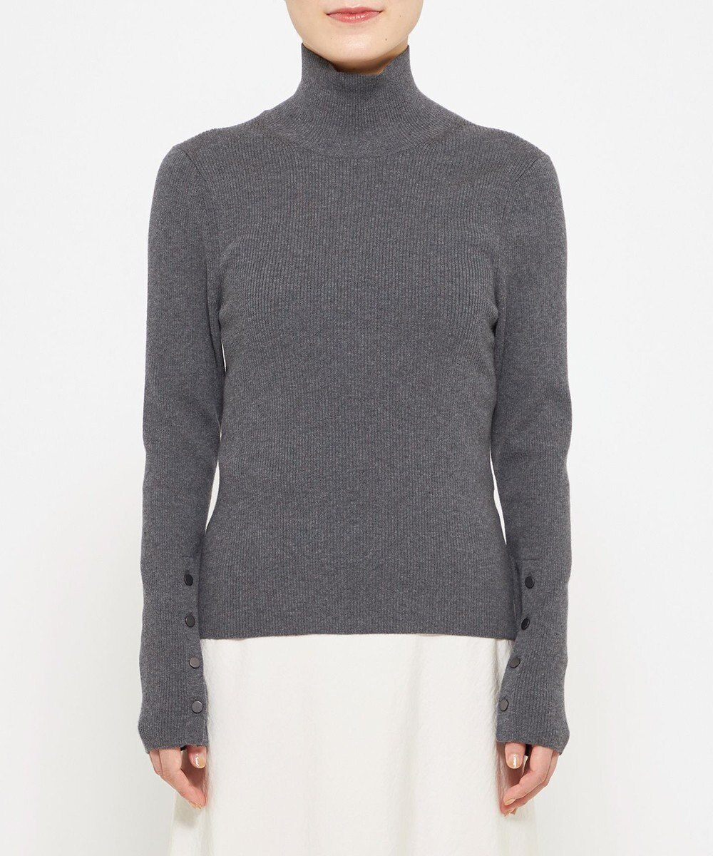 uncrave リブ ハイネックニット（uncrave STANDARD） 