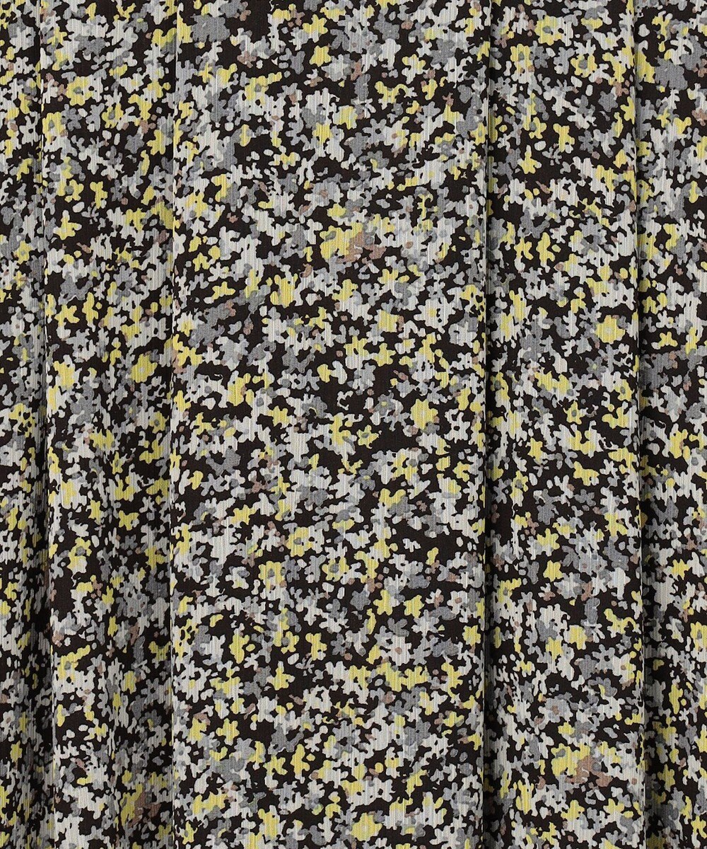 組曲 【先行予約】インプレッションフラワープリント フレアスカート 