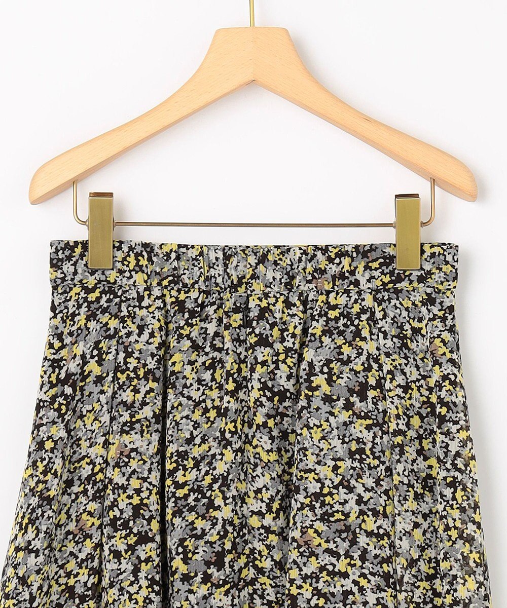 組曲 【先行予約】インプレッションフラワープリント フレアスカート 