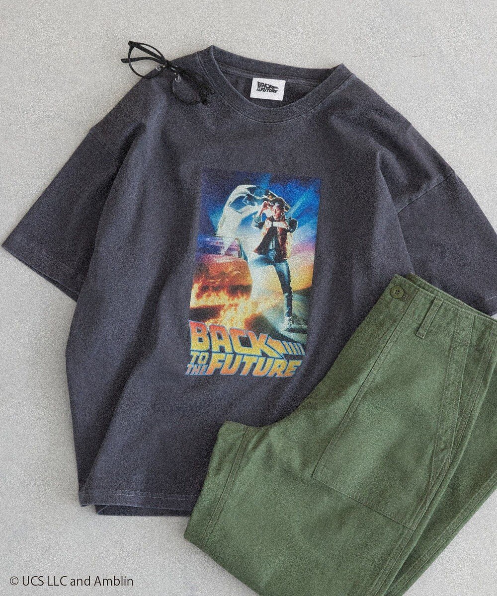 AMERICAN HOLIC 【BACK TO THE FUTURE】ピグメントTシャツ 