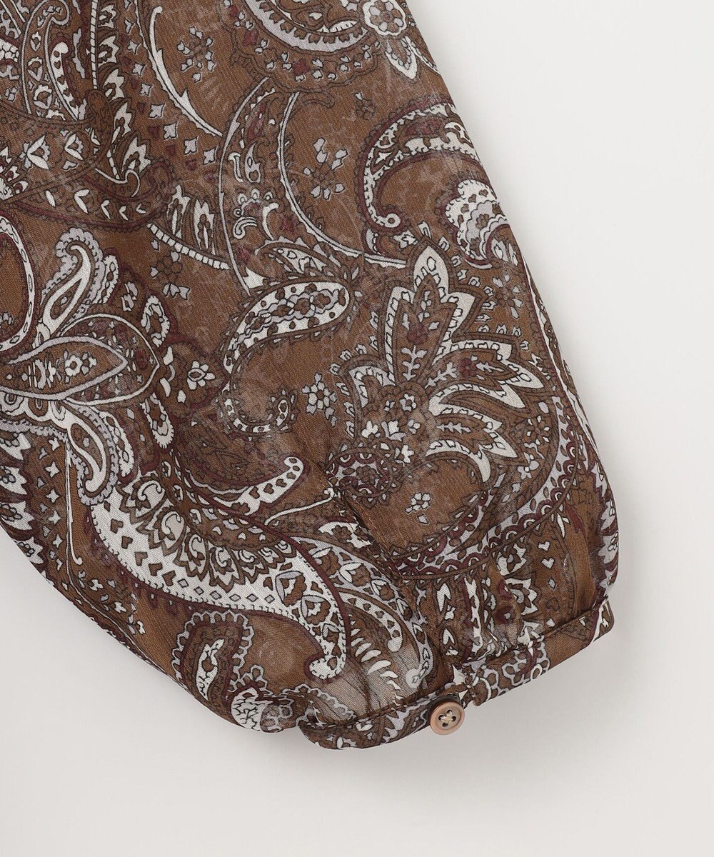 自由区 L 【SHIHOさん着用】ペイズリープリント ワンピース 