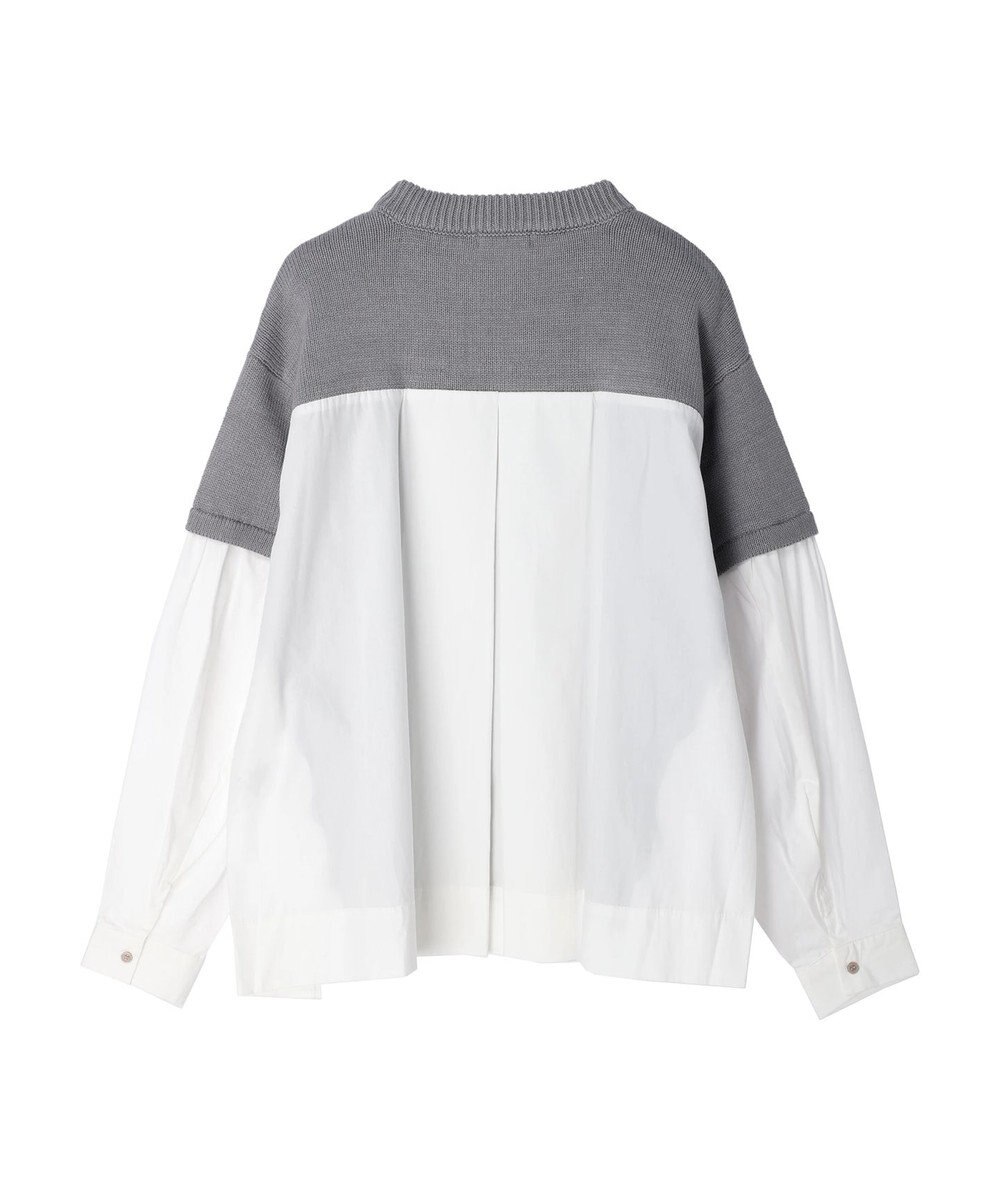 CRAFT STANDARD BOUTIQUE シャツドッキングニットプルオーバー 