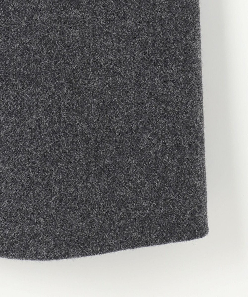 J.PRESS LADIES ショートビーバー ステンカラー コート 