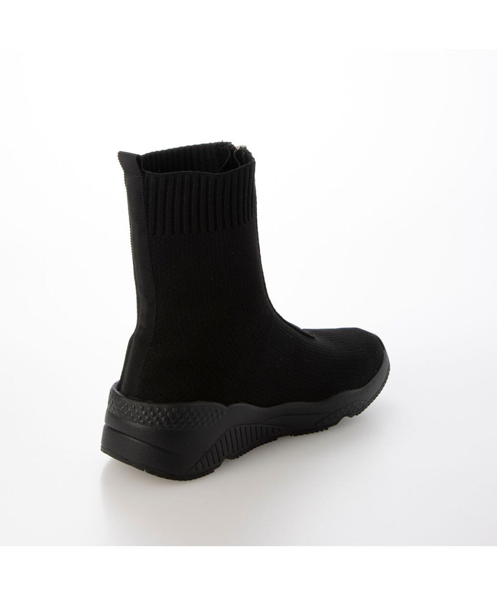 MODE ET JACOMO <carino>フロントジップニットブーツ 