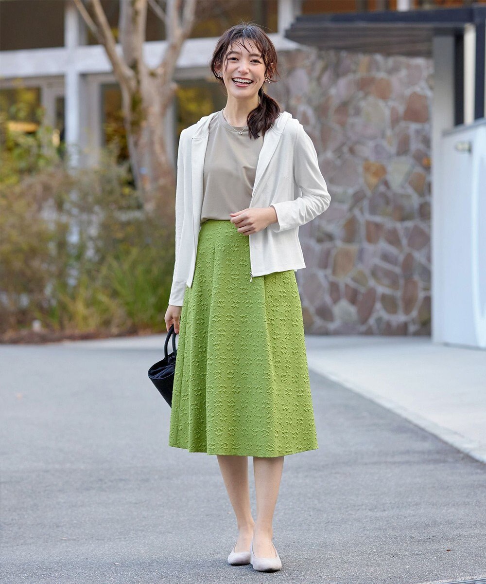 Tiaclasse L 【UVケア・接触冷感】“やみつき”ショートパーカー 