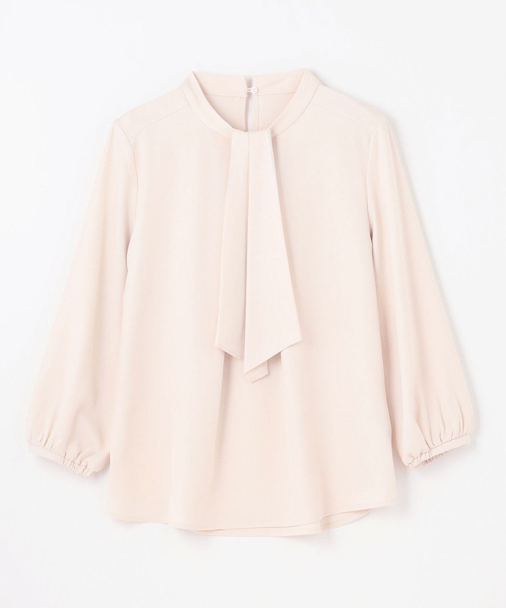 ANY 【洗濯機可】ボータイブラウス 