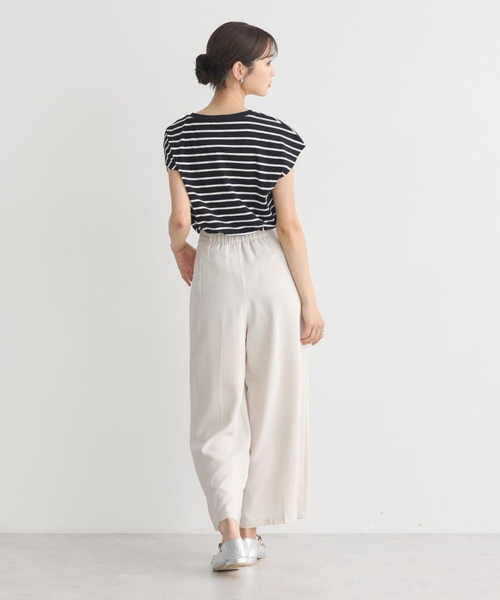 earth music&ecology 【接触冷感/洗濯機可】フレンチＴ 