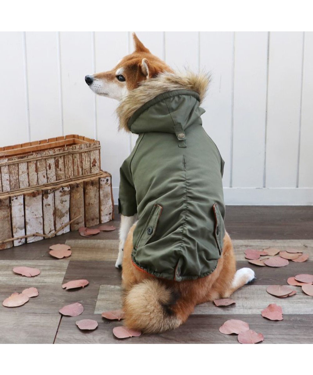 PET PARADISE ペットパラダイス 遠赤外線 モッズコート 中型犬 大型犬 