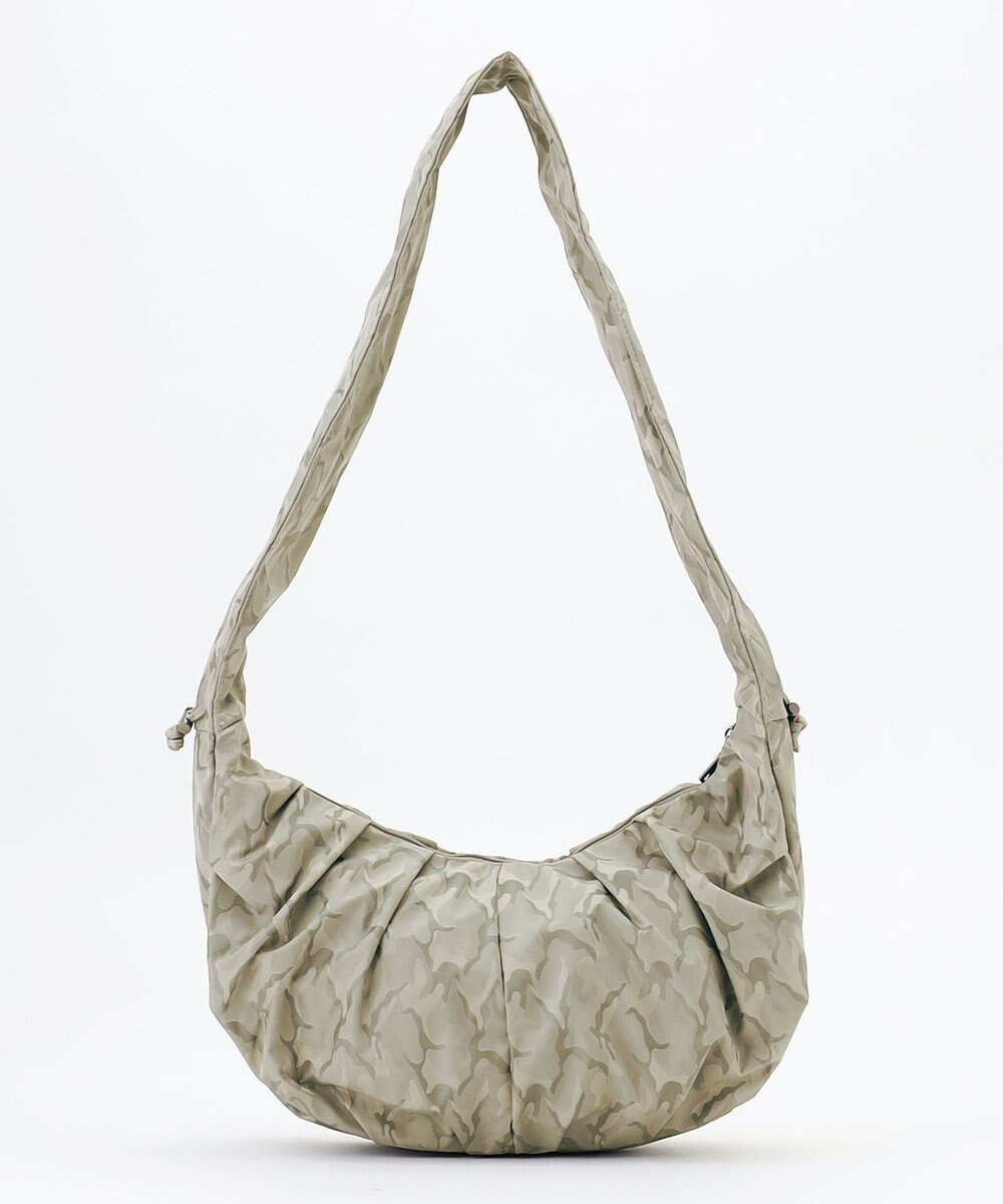 Y'SACCS 迷彩ジャカードシャーリングショルダーバッグ 