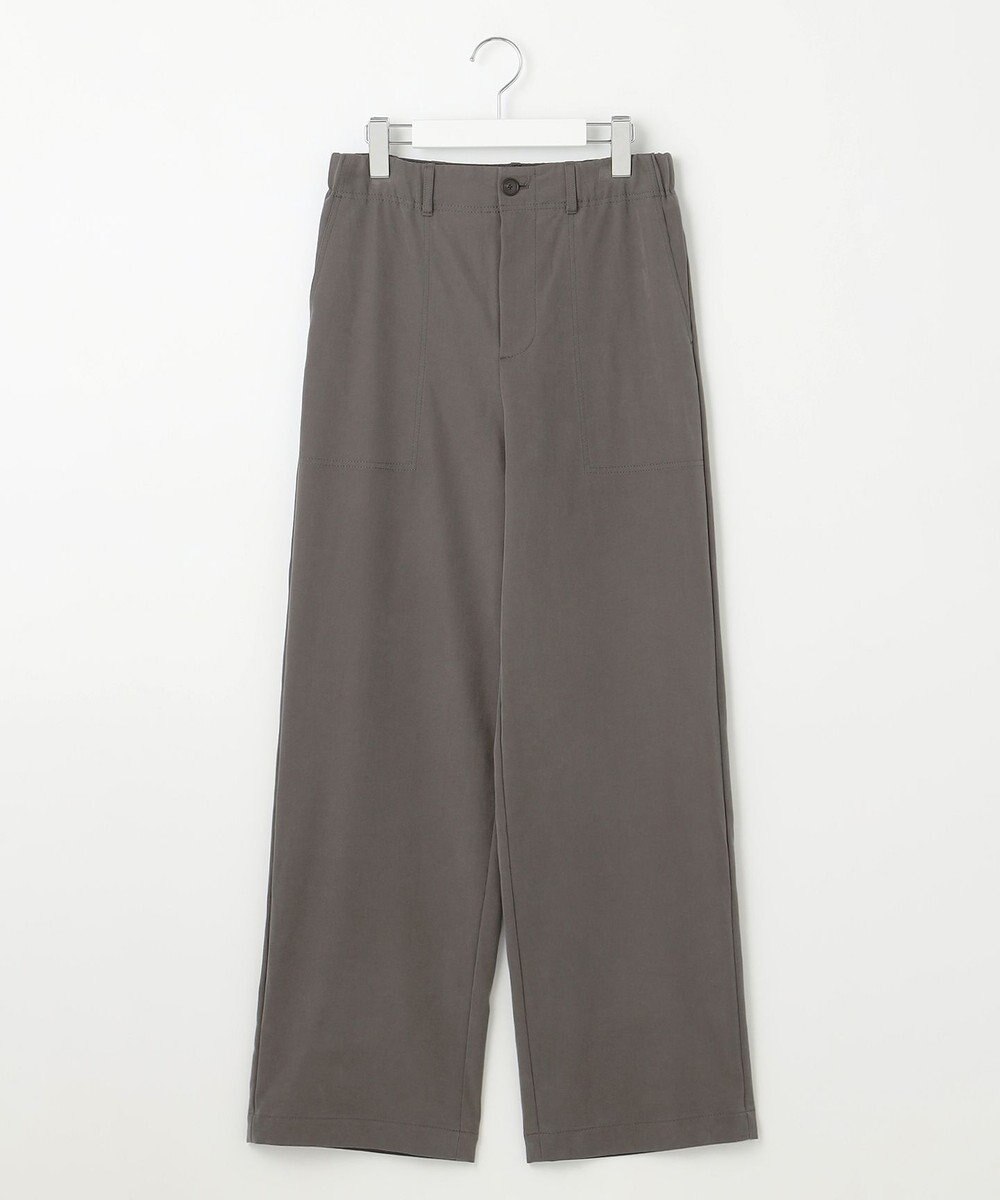 自由区 L 【洗える】ソフトレーヨンツイルベイカー パンツ 