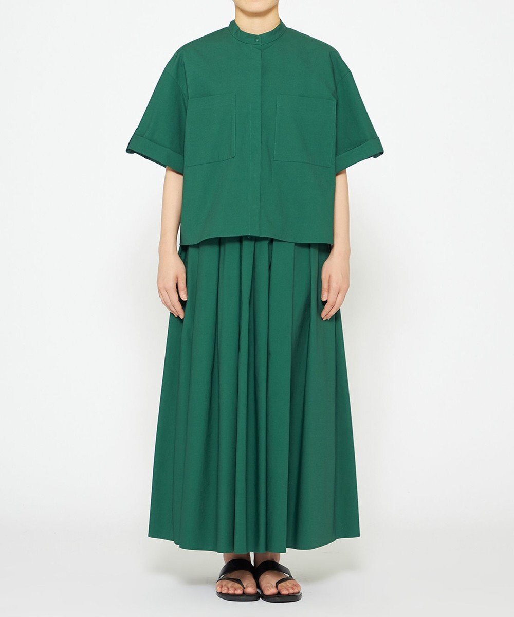 uncrave 【洗濯機洗い可】カラータイプライター ショートシャツ（uncrave WHITE） 