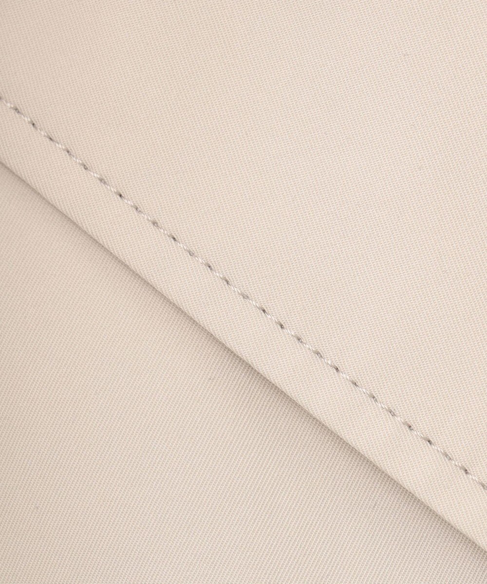 23区 コットンポリエステルギャバジン ショート トレンチ コート 