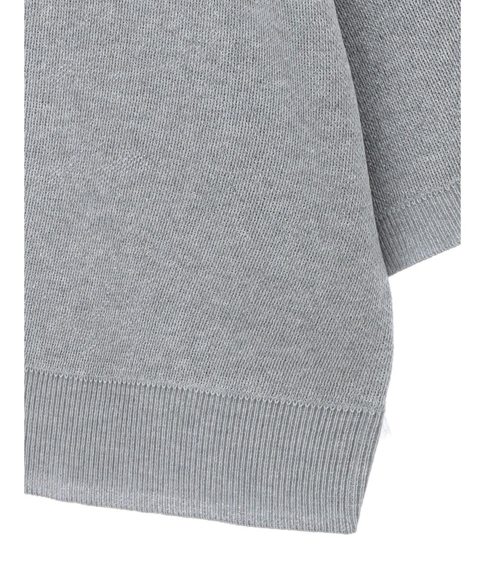 Green Parks ミッキーフレンド／五分袖ジャガードプルオーバー 