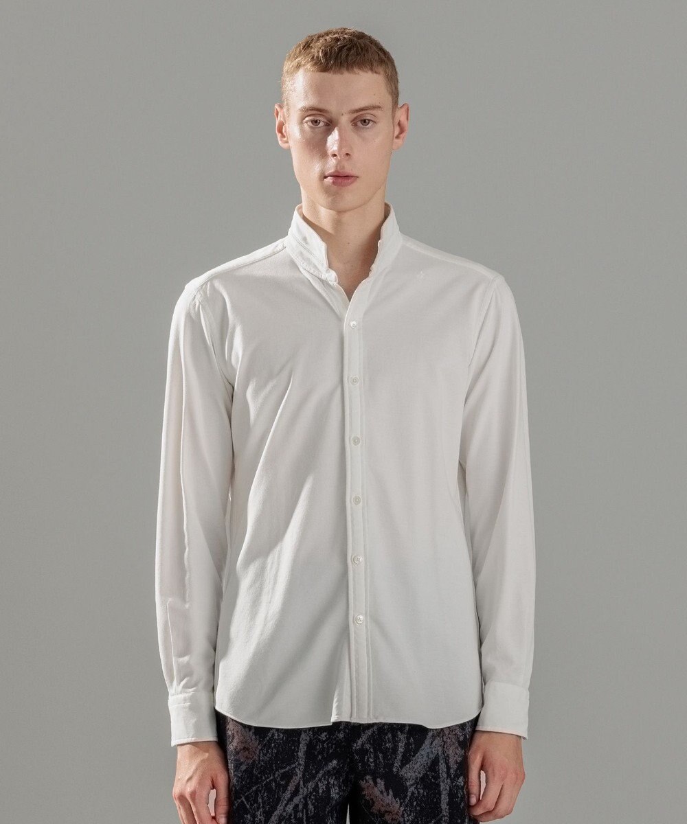 JOSEPH HOMME ツイルネルジャージー　ウイングカラーシャツ 