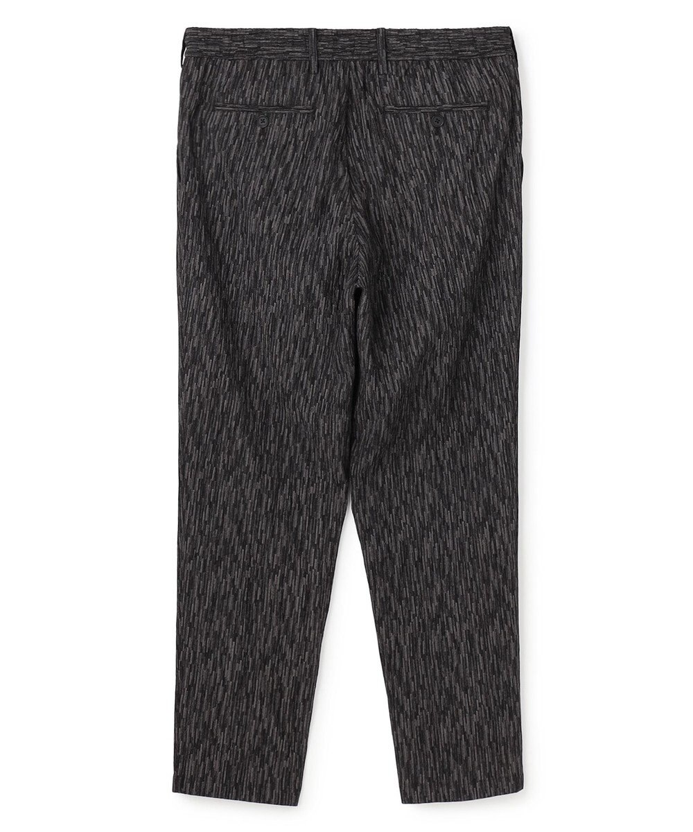 JOSEPH HOMME 【新素材】ブラッシュストロークジャガード　　ドロスト付タック入りテーパードパンツ / PEGG TUCK 