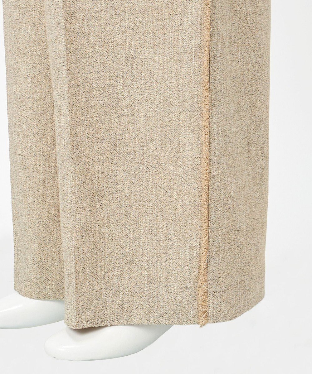 23区 【GOLD LABEL】リネンツイル サイドフリンジ オールインワン 