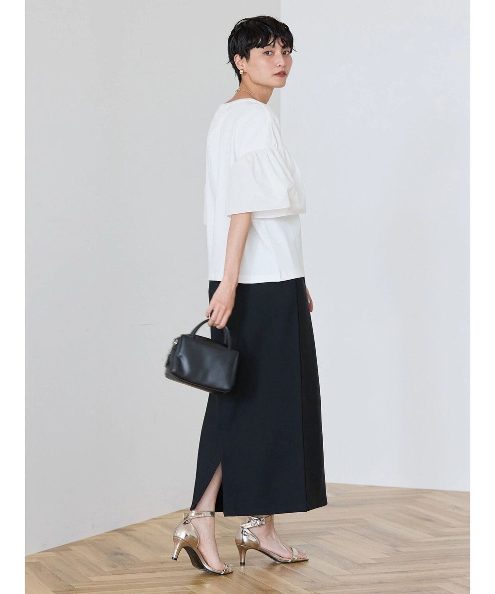 AMERICAN HOLIC 袖フレア５分袖カットプルオーバー 