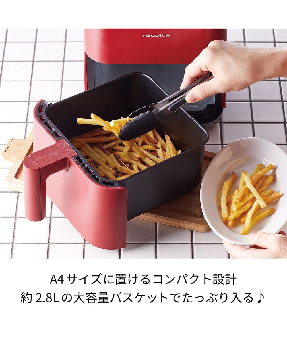 YAMATO テーブル＆キッチン 【レコルト】エアーオーブン  クリームホワイト  RAO-1(W) 