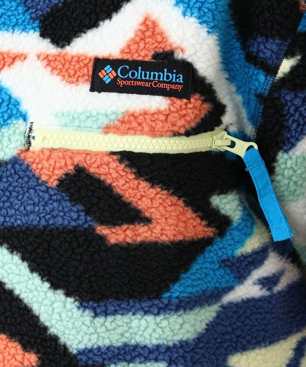Columbia Columbia/ ウィメンズヘルベチアII プリントクロップドハーフスナップフリース /コロンビア 
