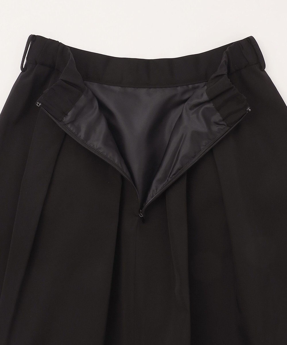 GRACE CONTINENTAL グログランタックフレアスカート 