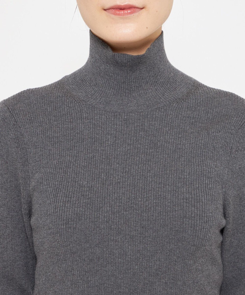 uncrave リブ ハイネックニット（uncrave STANDARD） 