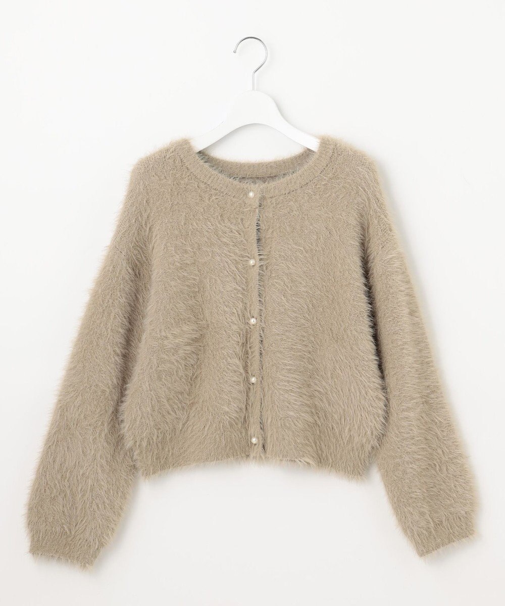 Feroux 【尾﨑真衣さんコラボ商品】フェザータッチニット カーディガン 