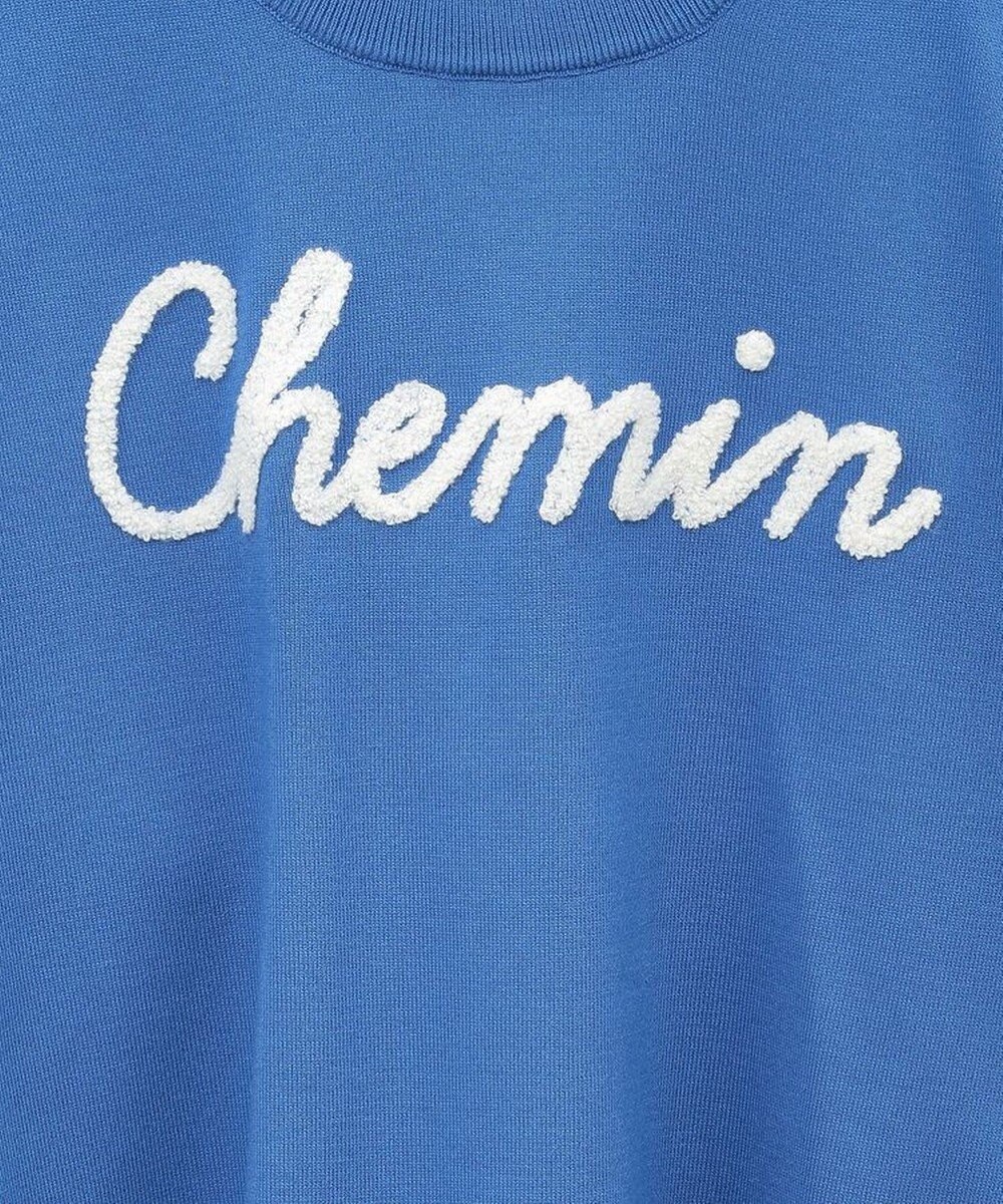 Green Parks 洗える　さがら刺しゅうロゴニットプル 