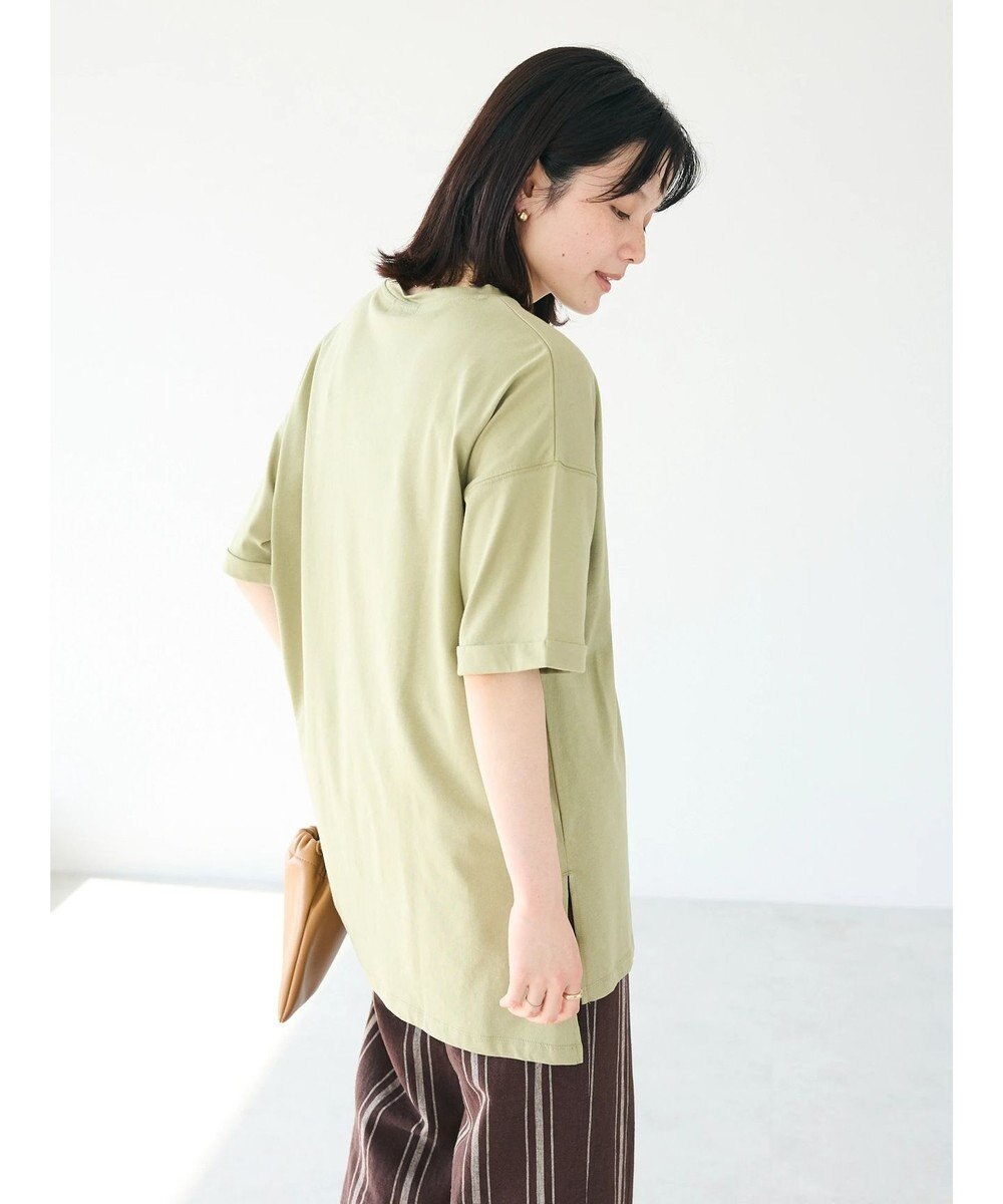 CRAFT STANDARD BOUTIQUE シルケット天竺　スクエアＰＴ　ＢＩＧ　Ｔｅｅ　Ｓ／Ｓ 