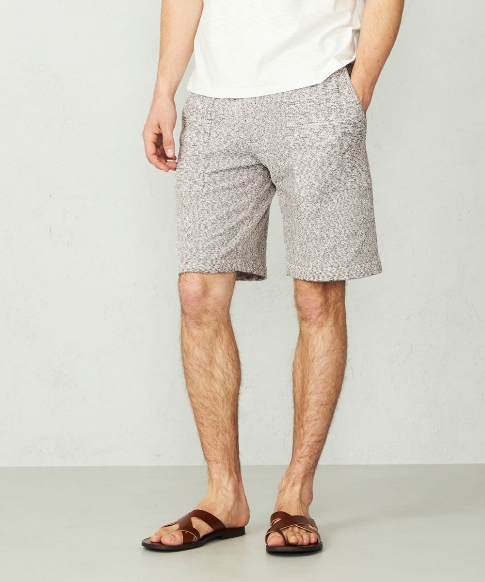 JOSEPH ABBOUD MOUNTAIN 【SPACE／UNISEX】ベアフリース ハーフパンツ 