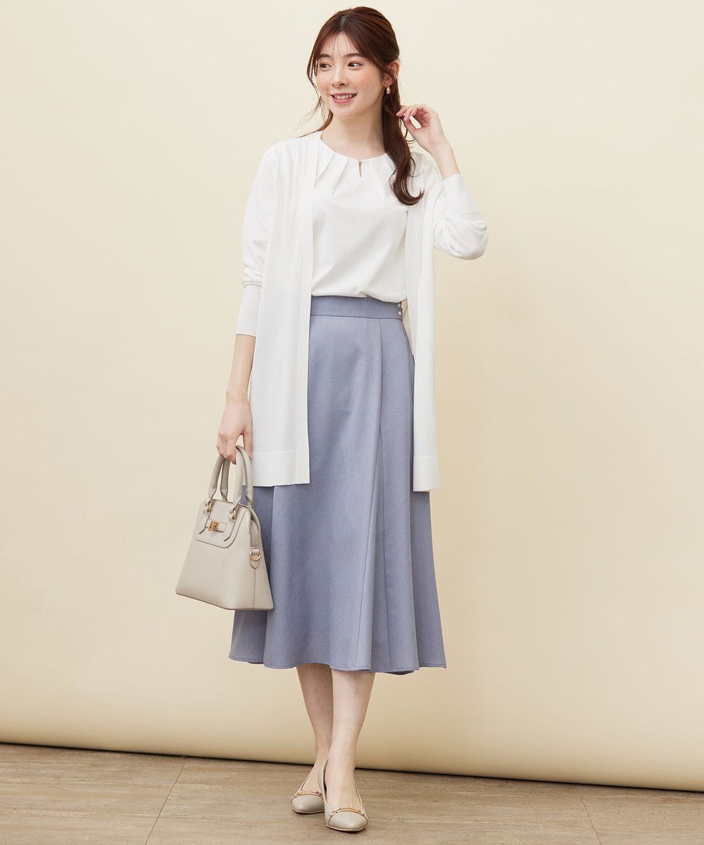 ANY SIS 【UVケア】サイドスリットロング カーディガン 