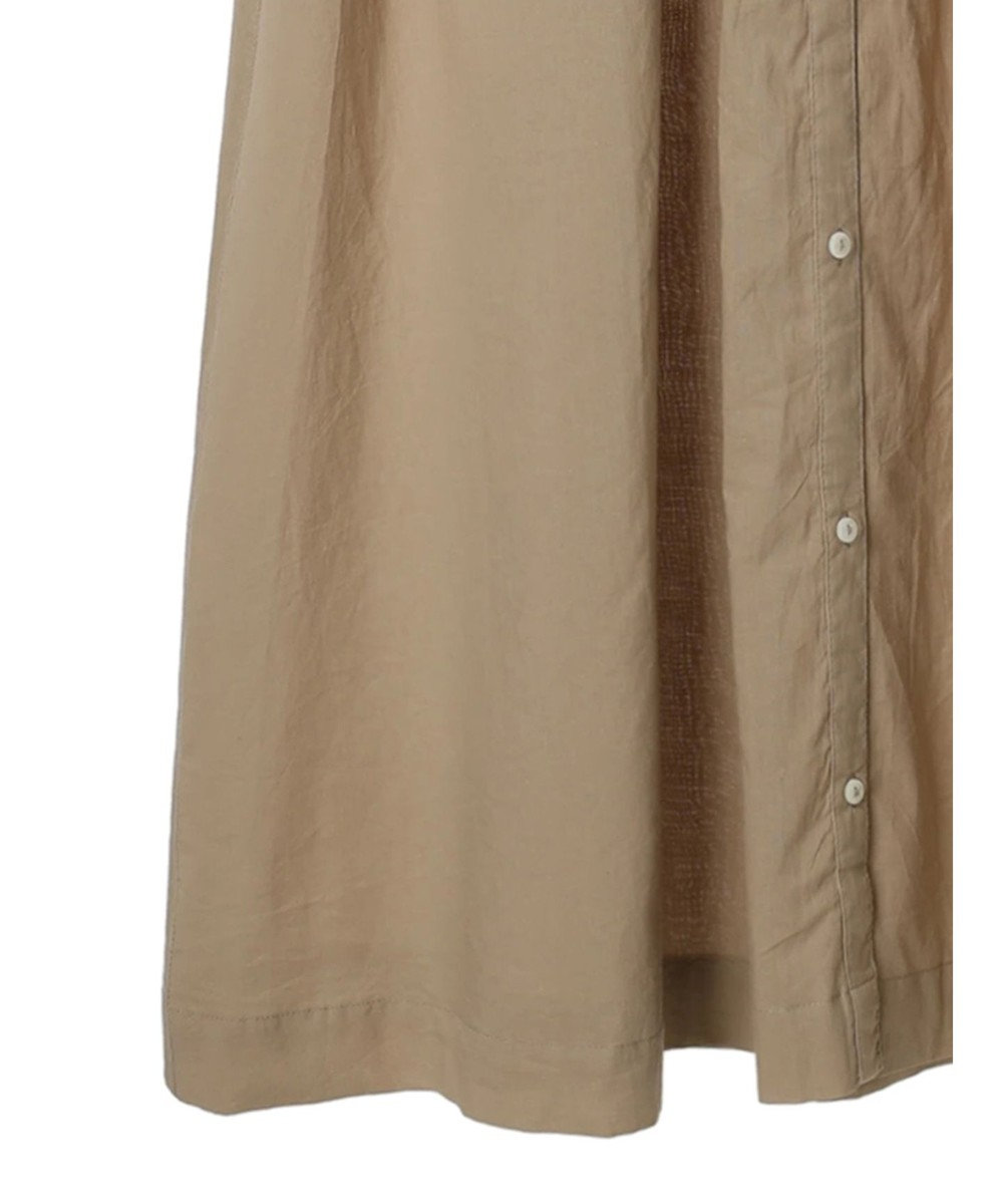 Green Parks インド綿 ノースリーブワンピース 