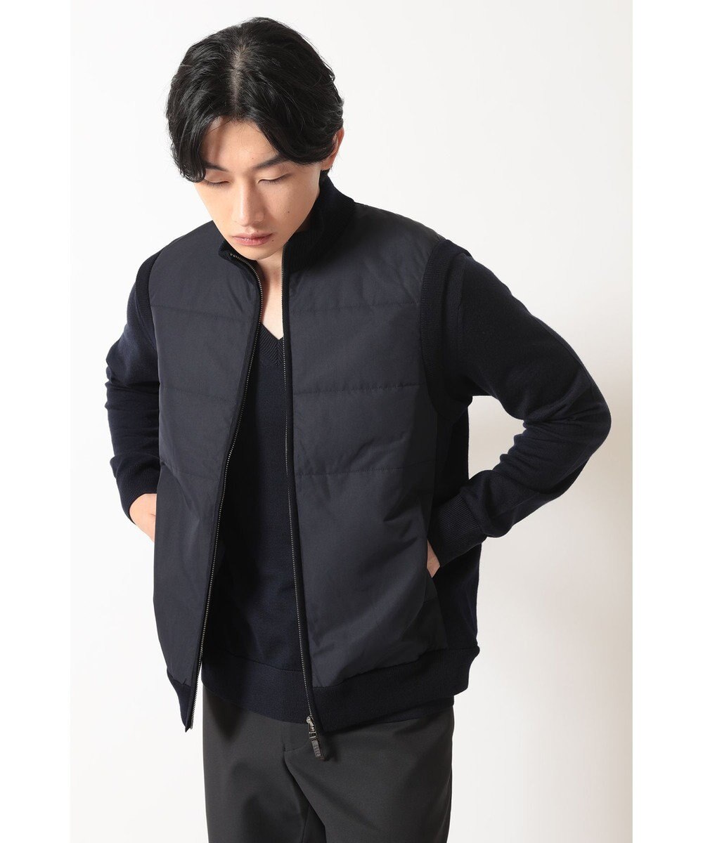 DAKS エクストラファインウール ニットベスト 