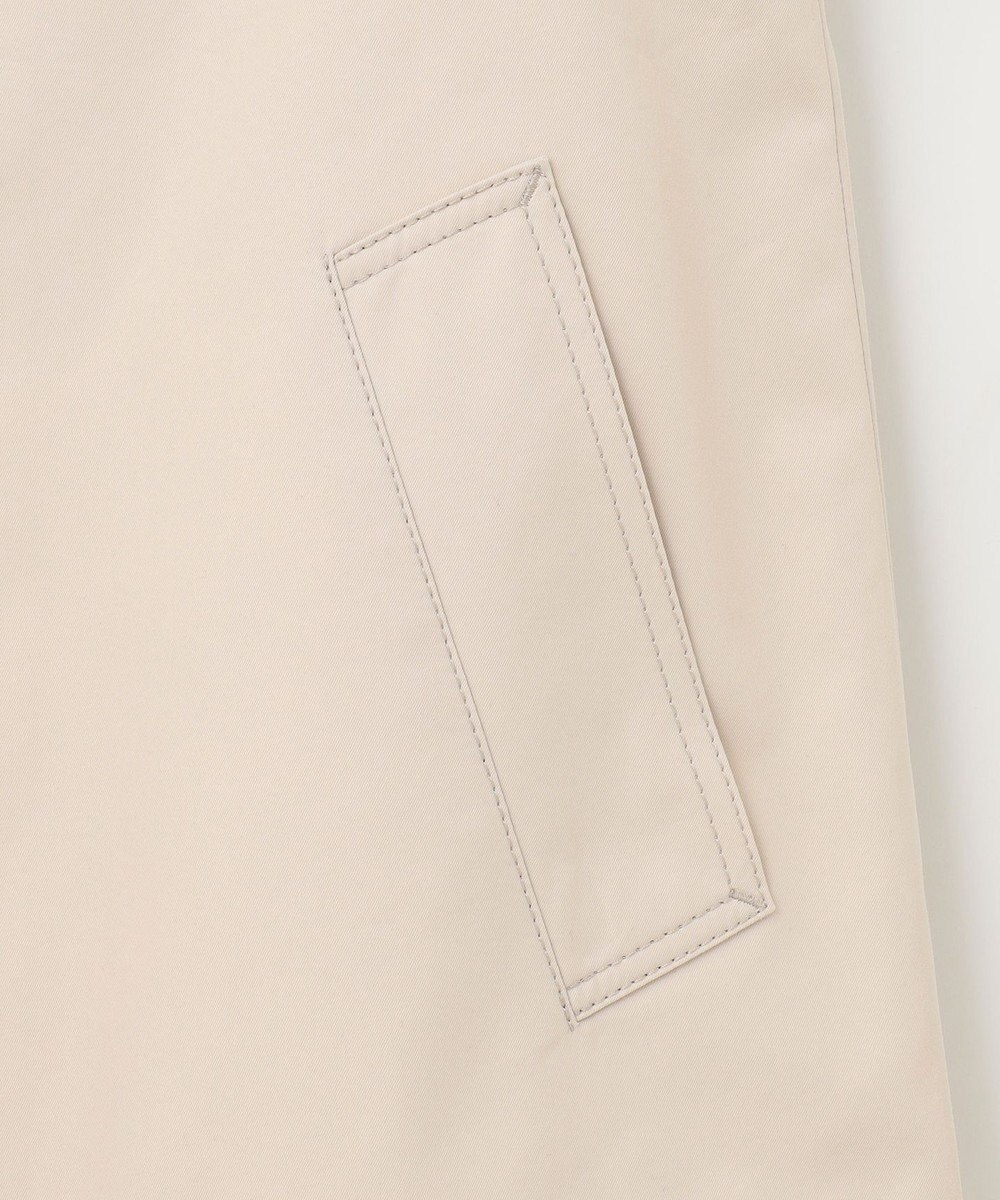 23区 コットンポリエステルギャバジン ショート トレンチ コート 