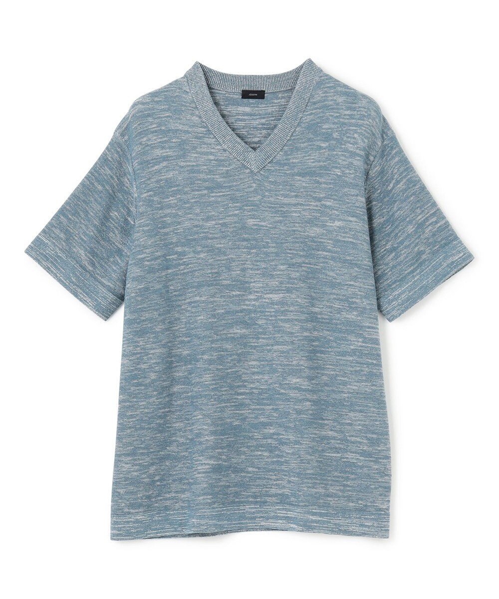 JOSEPH HOMME シャイニースラブブークレ　ニットＴシャツ 