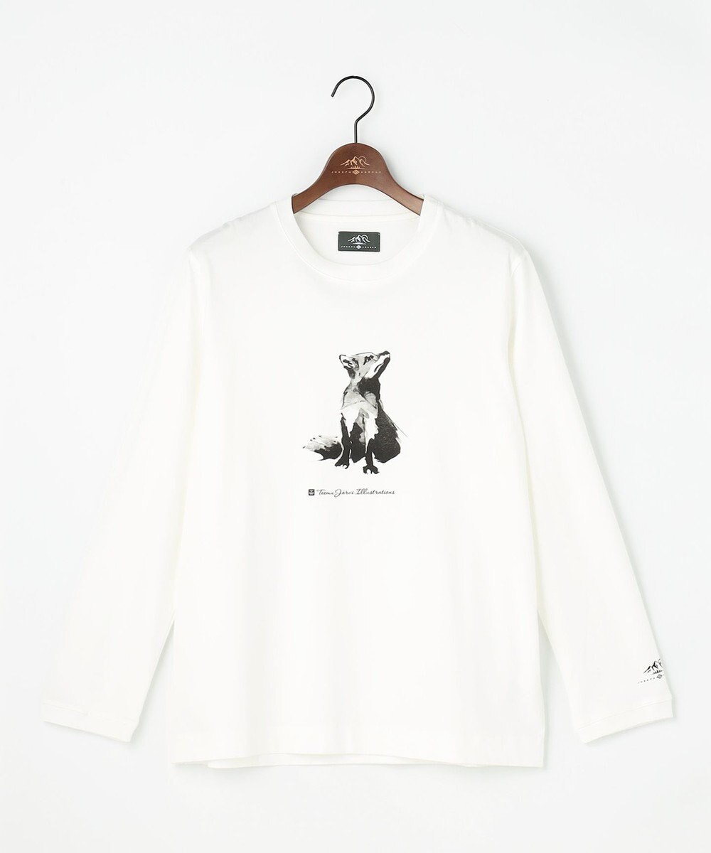 JOSEPH ABBOUD MOUNTAIN 【テーム・ヤルヴィモチーフ】プレーティング天竺 ロングTシャツ 