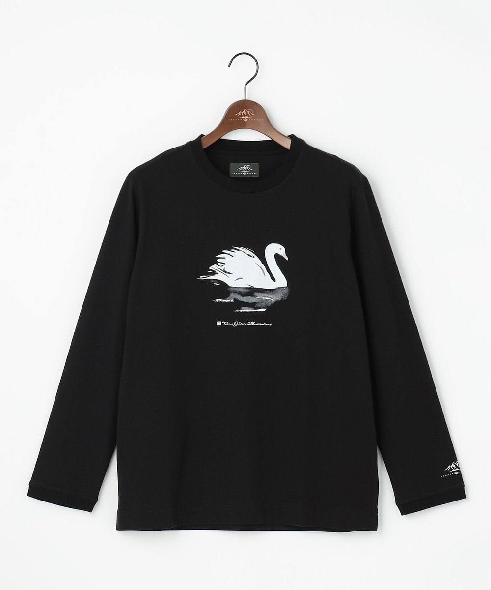 JOSEPH ABBOUD MOUNTAIN 【テーム・ヤルヴィモチーフ】プレーティング天竺 ロングTシャツ 
